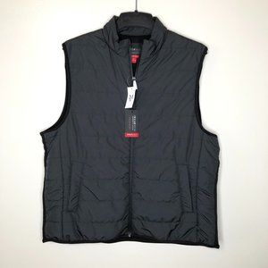 Men's Kenneth Cole Awearness Vest Jacket Size XL Black Puffer Stretch Activewear